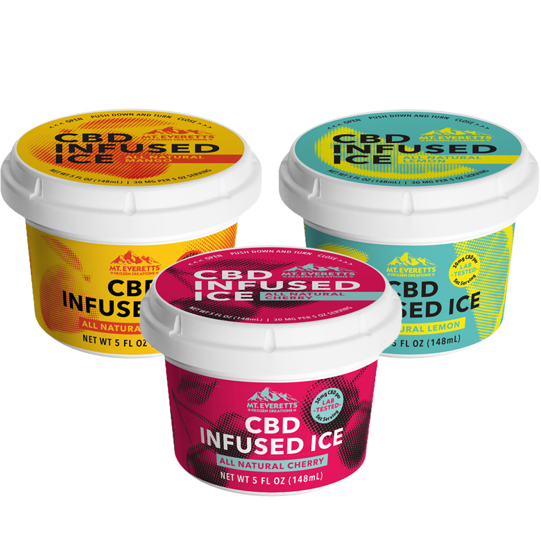 Mt Everretts 3 flavors